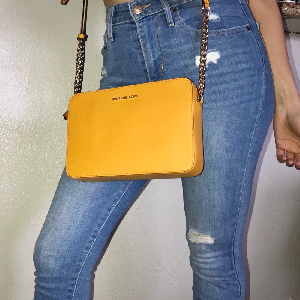 Michael Kors ❤️ Large Jet Set Crossbody Ma…